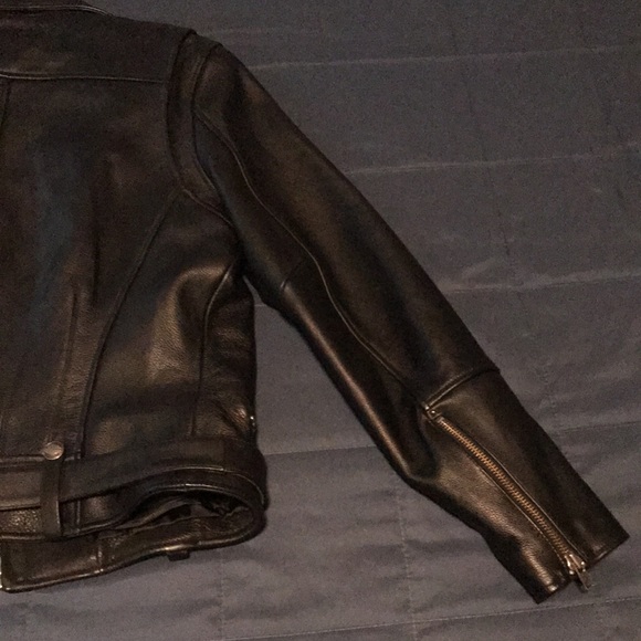 Harley-Davidson Belted Leather Jacket - Picture 12 of 13